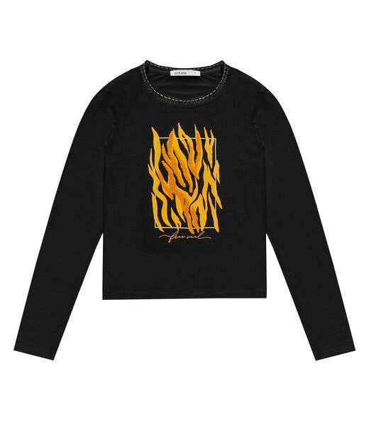 Blusa Manga Longa Endless Preto