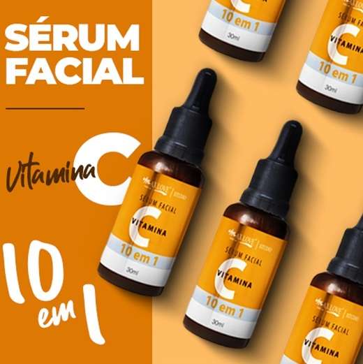 Sérum Vitamina C 10 em 1 Maxlove
