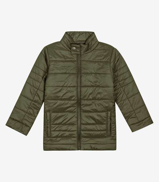 Jaqueta Infantil Em Microfibra Trick Nick Verde