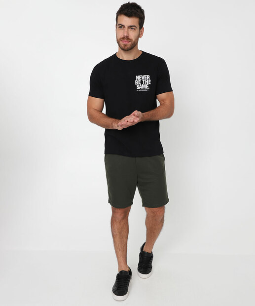 Image_Bermuda Masculina Moletom Marisa Verde