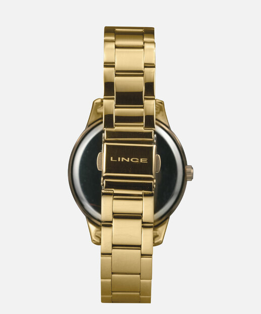 Kit Relógio Feminino Lince LRGJ158L40 KBOWC3KX Dourado