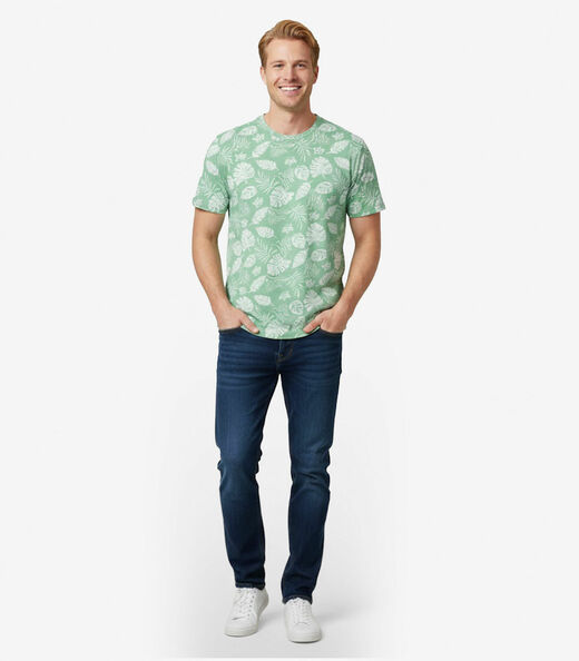 Camiseta Masculina Estampada Select Verde