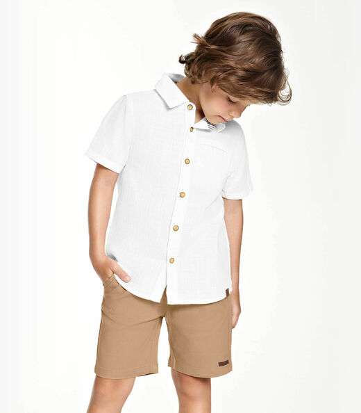 Image_Conjunto Masculino Camisa com Bermuda Trick Nick Branco