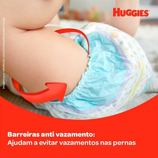 Kit 2 Fraldas Huggies Tripla Proteção Tamanho XG 32 Unidades cada