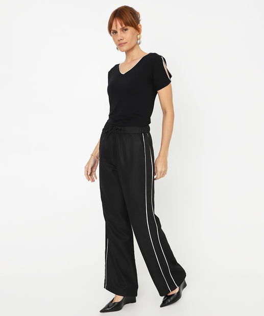 Blusa Feminina Open Shoulder Lisa Viés Marisa