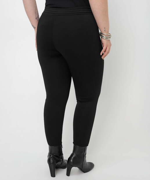 Calça Plus Size Feminina Legging Marisa Preto
