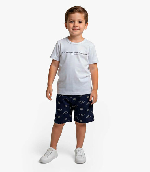 Image_Conjunto Infantil Camiseta e Bermuda Select Azul