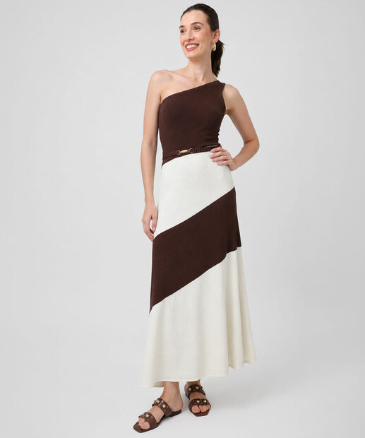 Image_Vestido Ombro Só Feminino Bicolor Marisa Marrom