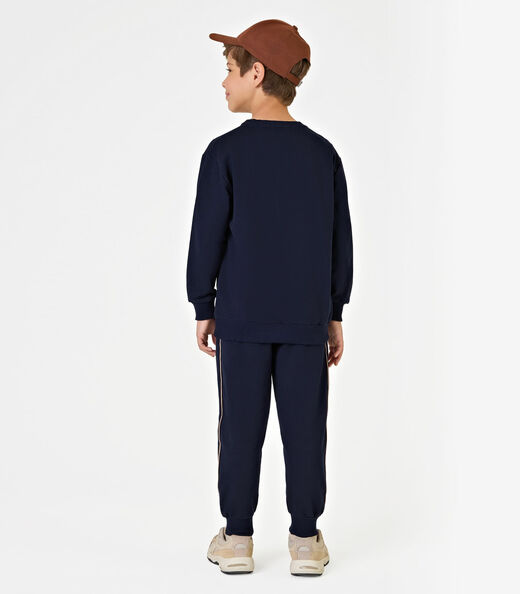 Conjunto Blusão com Calça Masculino Trick Nick Azul