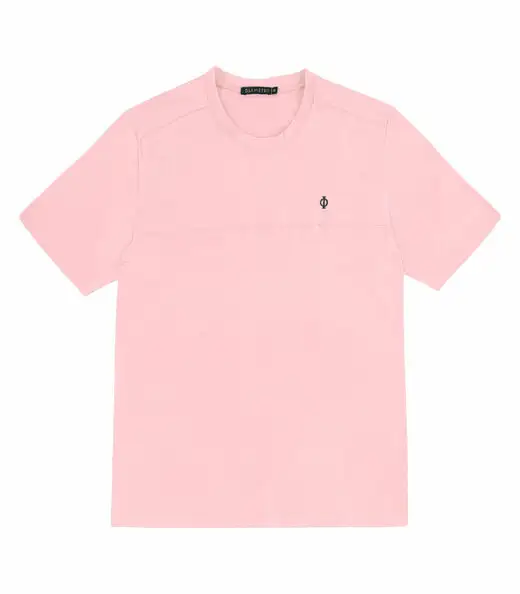 Camiseta Básica Masculina Diametro Rosa
