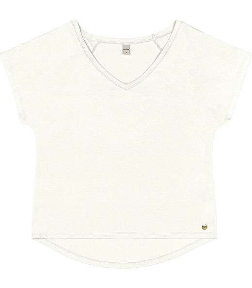 Blusa Feminina Viscotorcion Rovitex Bege