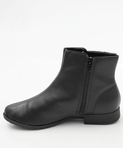 Bota Feminina Cano Curto Matelassê Via Uno Preto