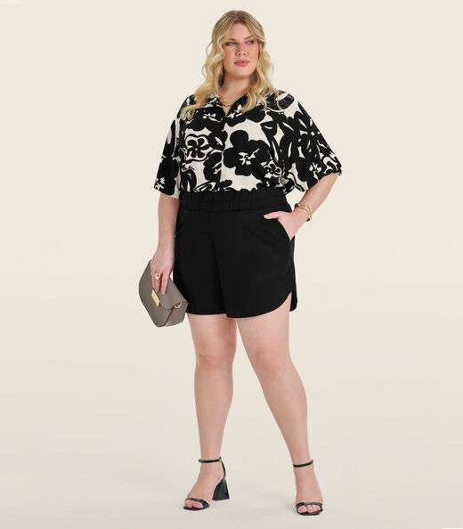 Image_Shorts Curto Plus Size Secret Glam Preto