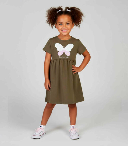 Image_Vestido Infantil em Molecotton Select Verde