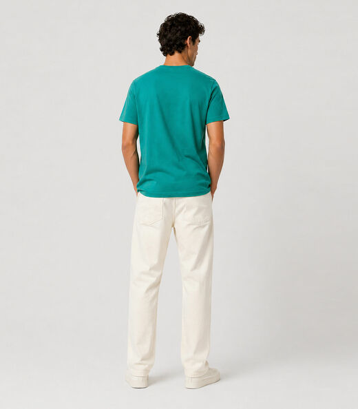 Camiseta Masculina Manga Curta Básica Select Verde