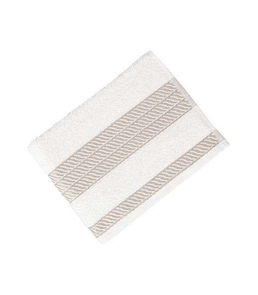 Image_Toalha De Rosto Siena De Algodão Atlantica Bege