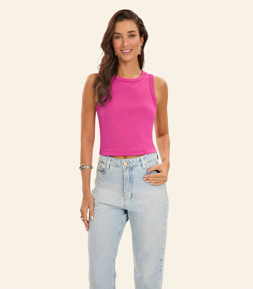 Image_Regata Cropped Feminina Ribana Rovitex Rosa