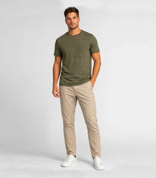 Camiseta Masculina Básica Select Verde