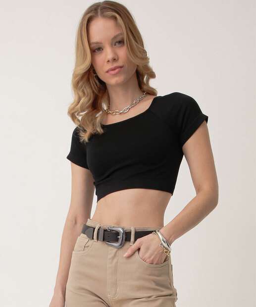 Image_Blusa Cropped Feminina Sem Costura Canelada Marisa