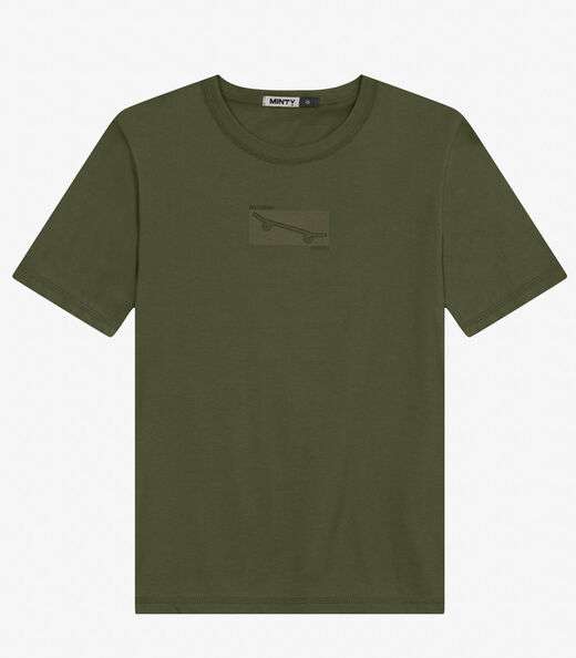 Camiseta Juvenil Masculina em Meia Malha Minty Verde