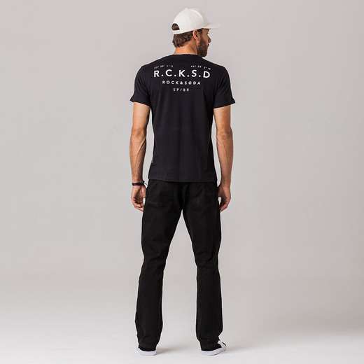Camiseta Masculina Estampa Rock e Soda Street