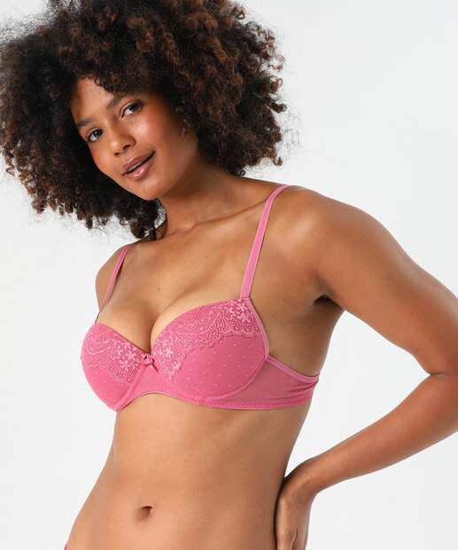 Image_Sutiã de Renda Com Base E Com Bojo Marisa Rosa