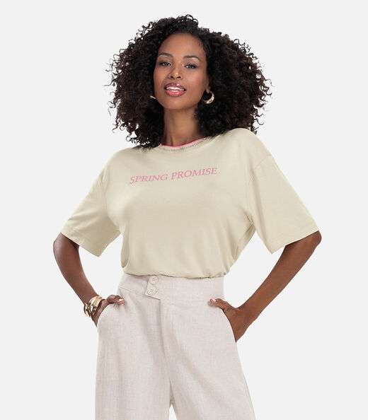 Image_Blusa T-Shirt Feminina Bege