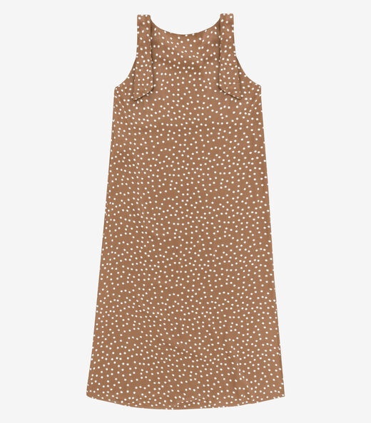 Image_Vestido Feminino Midi Viscose Acetinada Endless Marrom