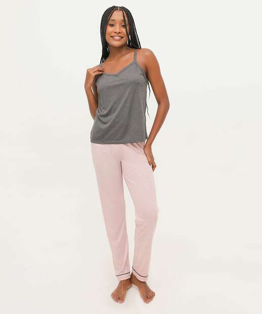 Pijama Feminino Alças Finas Marisa