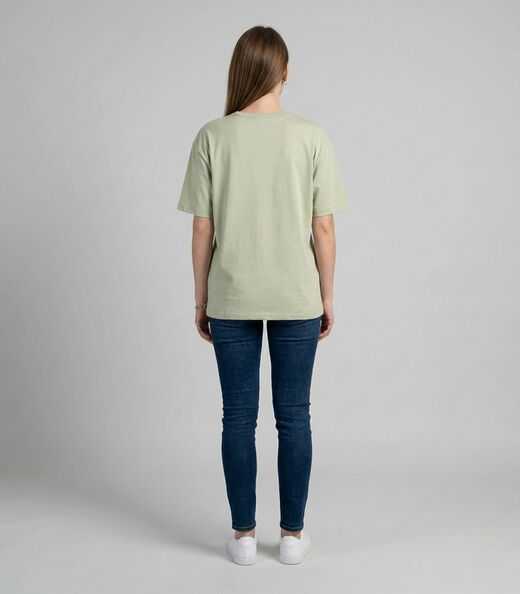 Blusa Feminina Com Estampa Localizada Infinita Cor Verde
