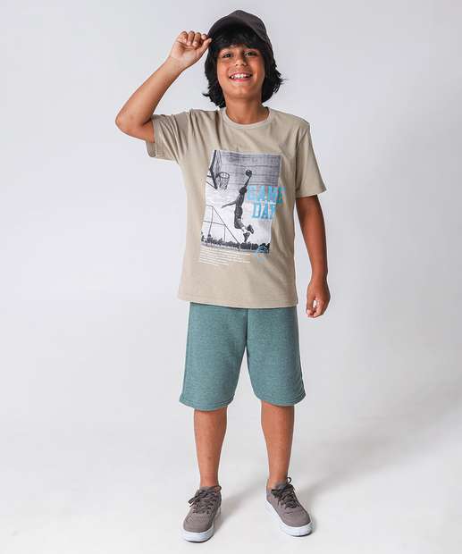 Image_Bermuda Juvenil Moletom Mescla Marisa Tam 10 a 16 Verde