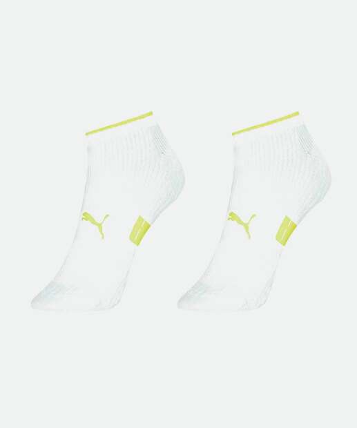 Kit 2 Pares Meias Soquete Feminina Puma