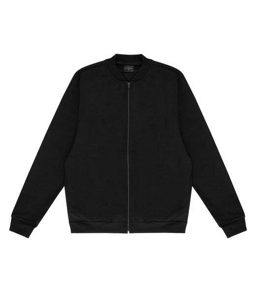 Jaqueta Masculina Em Moletom Diametro Preto