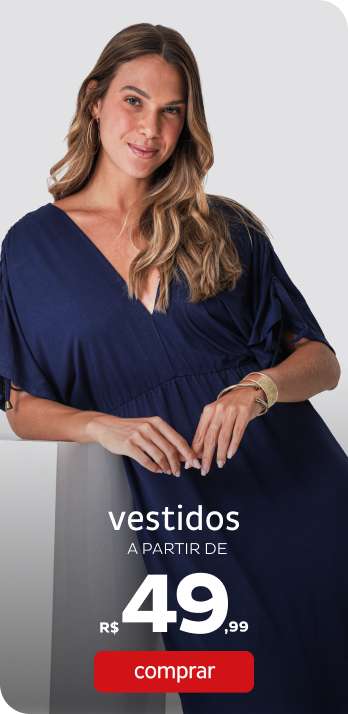 Vestidos a partir de R$49,99