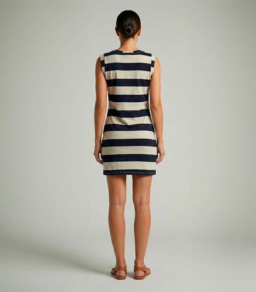 Vestido Curto Feminino Infinita Cor Azul