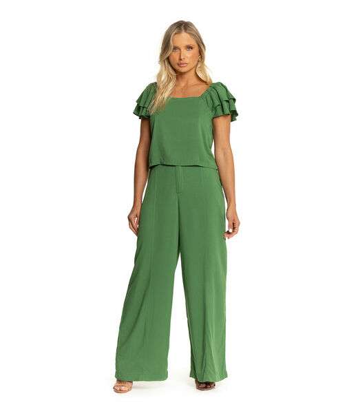 Blusa Feminina Babados Endless Verde