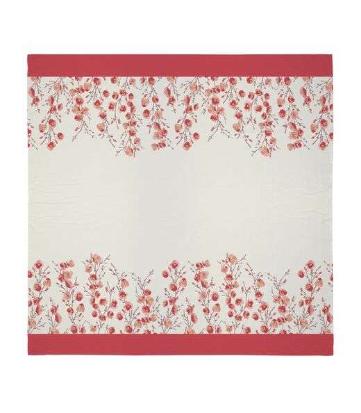 Image_Toalha De Mesa Quadrada Basic 4 Lugares Teka Laranja