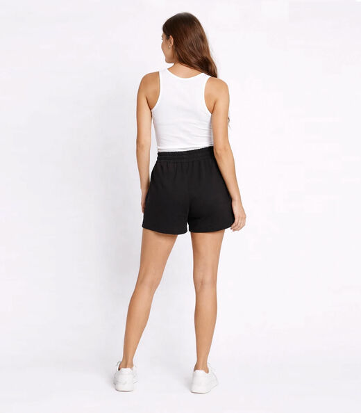 Shorts Feminino Com Bolsos Good Bless Preto