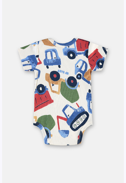 Body Bebê Masculino Suedine Up Baby