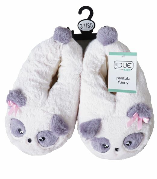 Pantufa Adulta Divertida Bene Casa Bege