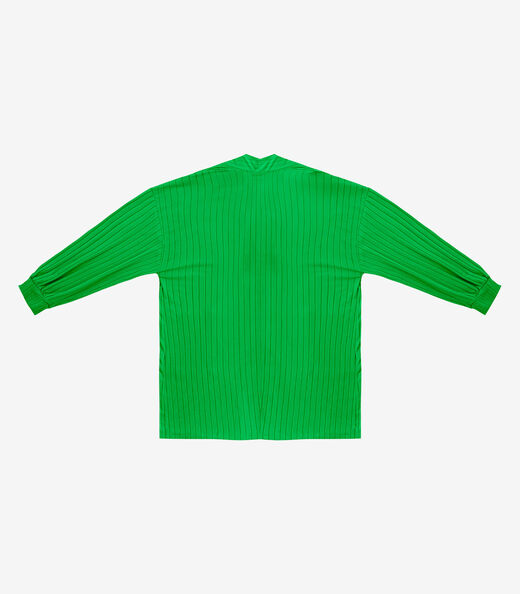 Cardigan Feminino Pluz Size Infinita Cor Verde