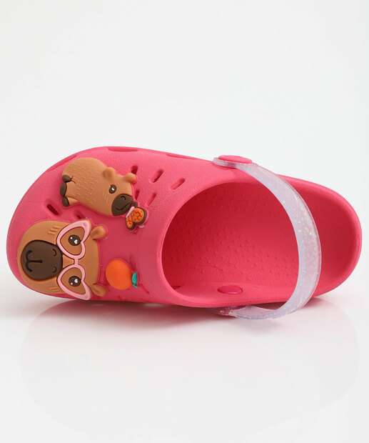 Sandália Babuche Infantil Hype Grendene Rosa