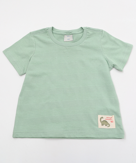 Image_Camiseta Infantil Textura Marisa Tam 1 a 3 Verde