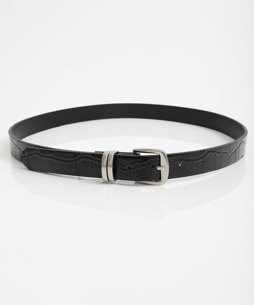 Kit 2 Cintos Feminino Trabalhado Marisa Preto