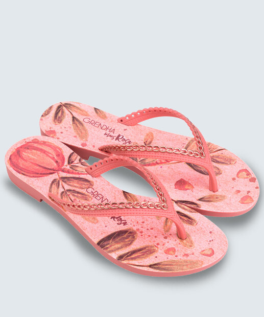 Rasteirinha Feminina Mais Rosa Grendha