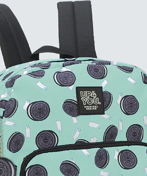 Mochila Feminina Estampa Biscoito Up4You 