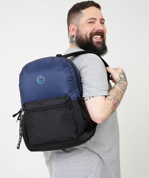 Mochila Masculina Bicolor Clio 