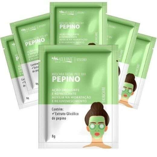 Image_Máscara Facial Peel Off 8g Pepino Max Love