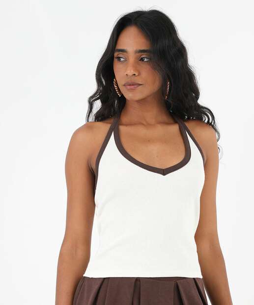 Image_Blusa Feminina Frente Única Amarração Marisa Off White
