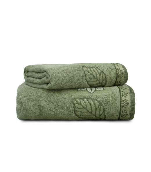 Toalha De Rosto Folliage Appel Verde